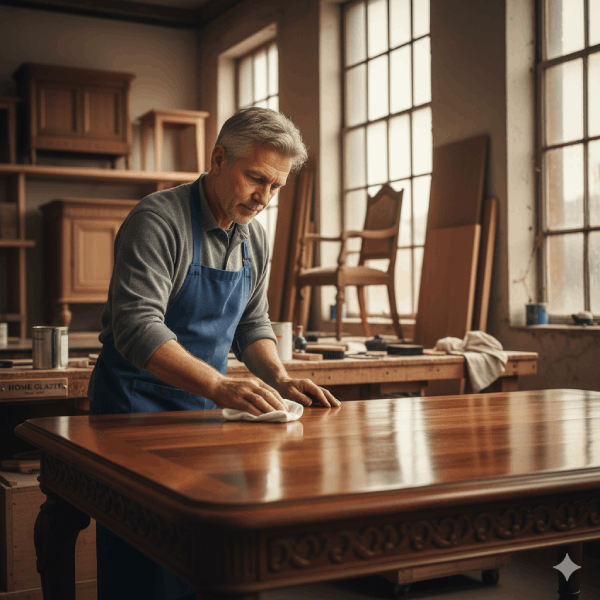 Professional Wood Polishing Services by Home Glazer